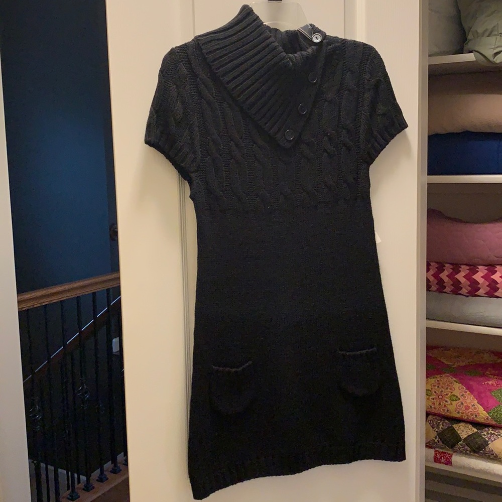 Pauln KC brand black sweater dress